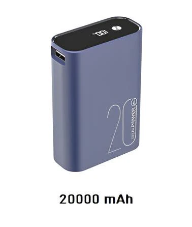 Realpower 20000 mAh Taşınabilir Powerbank MAVİ ürün görseli 1