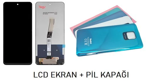 Xiaomi Redmi NOTE 9 PRO LCD Ekran + Arka Kapak YEŞİL ürün görseli 1