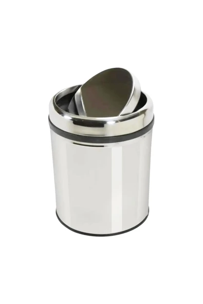 Maxiflow Pratik Kapak Çöp Kovası 5lt - Resim 2