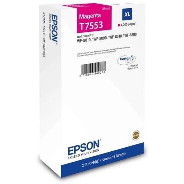 Tonersepeti Epson T7553-C13T755340 Kırmızı  Kartuş Y.K ürün görseli 1