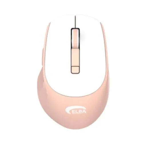 ELBA MOUSE KABLOSUZ PEMBE/BEYAZ 6D 2.4Ghz (B554) ürün görseli 1
