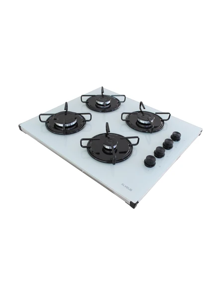 ALVEUS SEGLS 640 BEYAZ CAM SET ÜSTÜ OCAK - Resim 3