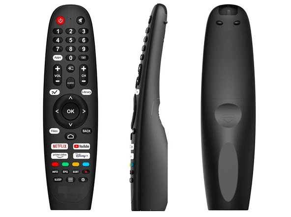 Hiking 32HS2400 İle Uyumlu Whale Os Smart Led Tv Kumandası-Mikrofonsuz ürün görseli 1