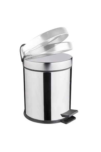 Maxiflow Mikro Pedallı Çöp Kovası 5lt - Resim 2