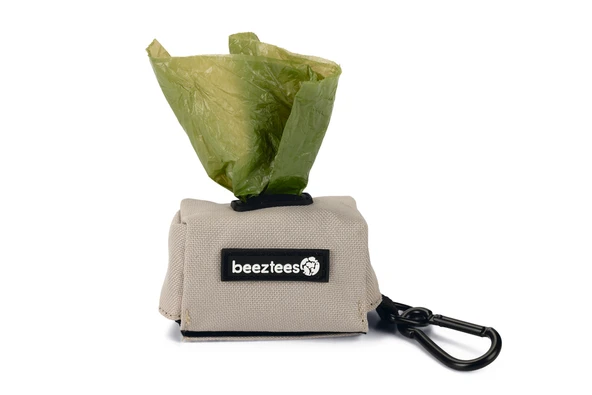 Beeztees Köpek Dışkı Toplama Poşeti Taşıma Çantası, Gri, 7,5x3,5x4cm ürün görseli 1
