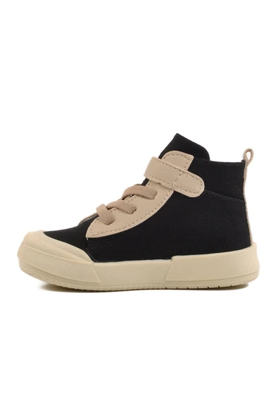 Siyah Erkek Çocuk Hi Sneaker - Resim 2