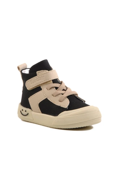 Siyah Erkek Çocuk Hi Sneaker - Resim 3