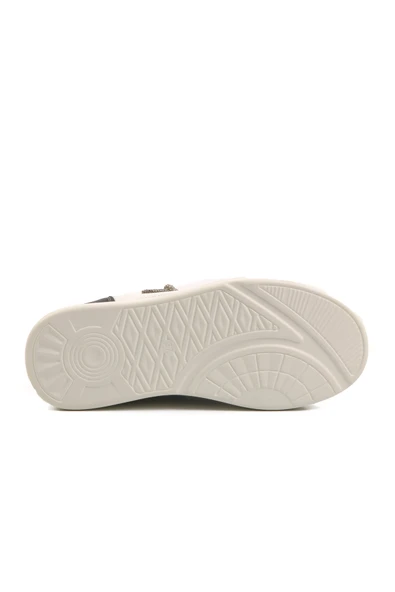 Siyah Yüksek Taban Kadın Sneaker - Resim 5