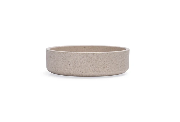 Beeztees DBL Kedi Mama Su Kabı, Bambu, Bej 12cm, 250ml - Resim 6