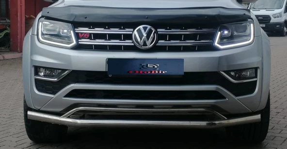 Volkswagen Amarok Ön Krom Koruma Bıyık Paslanmaz Çelik ürün görseli 1