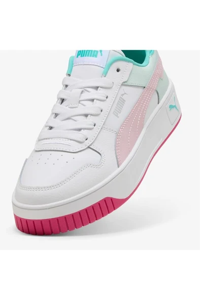 Puma Carina Street Jr 393846 16 Kadın Sneaker Ayakkabı Beyaz Pembe 36-40 ürün görseli 1