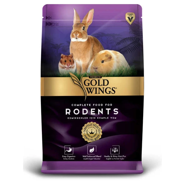 Gold Wings Premium Kemirgen Yemi 1 Kg ürün görseli 1