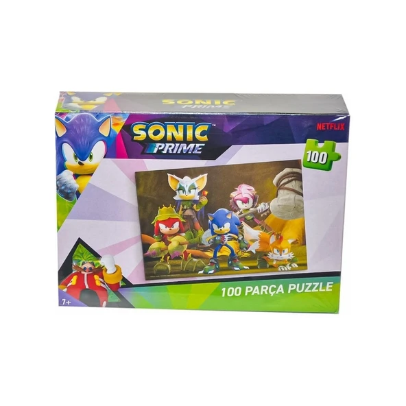 SO7908 Sonic 100 Parça Puzzle - Resim 2