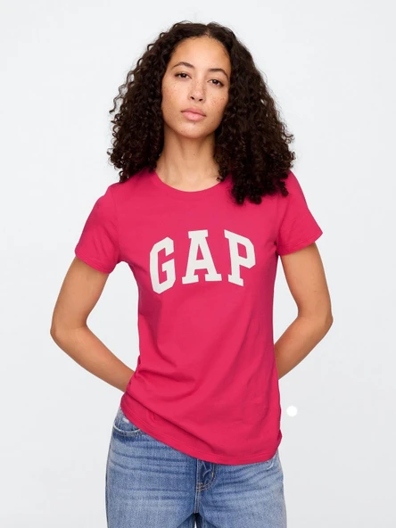GAP 729555008 V-Ss Logo Classic Tee Kadın Tişört ürün görseli 1