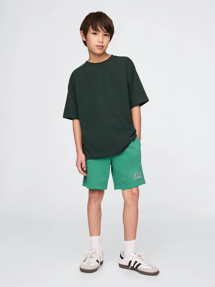 GAP 742934001 V-Frch Ft Logo Erkek Çocuk Şort ürün görseli 1