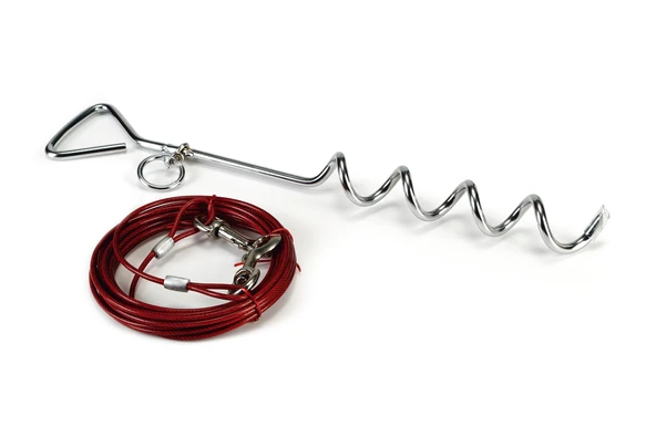 Beeztees Köpek ve Kedi Bahçe Bağlama Kancası ve 6m Halatı, 27Kg'ye Kadar, 41x0,8cm ürün görseli 1