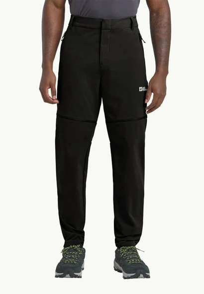 Jack Wolfskin A63928-6000 Hikeout Zip Away Pants M Erkek Outdoor Pantolon ürün görseli 1