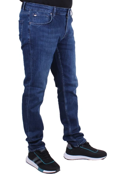Twister Panama 767-02 Lacivert Düşük Bel Dar Paça Erkek Jeans Pantolon ürün görseli 1