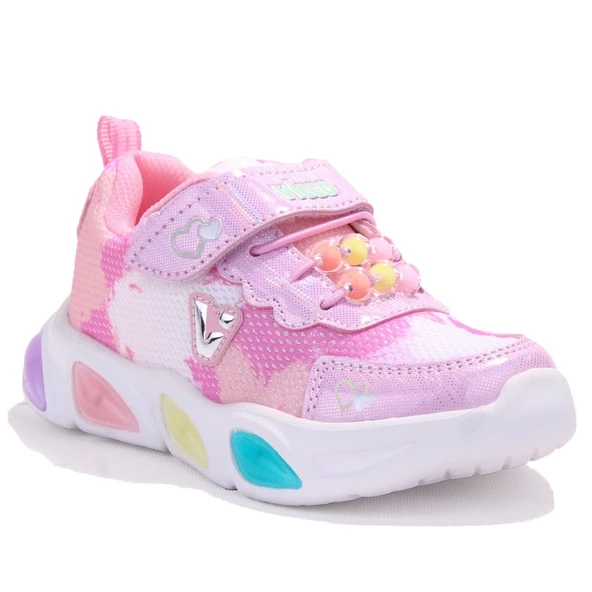 Vicco Gelato 346P25Y177 Pembe Ortopedik Günlük Kız Çocuk Spor Ayakkabı ürün görseli 1