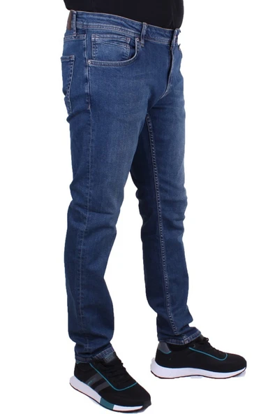 Twister Panama 761-01 Lacivert Düşük Bel Dar Paça Erkek Jeans Pantolon ürün görseli 1