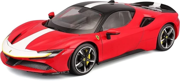 Bburago SF90 Stradale 1/18 Model Araba ürün görseli 1