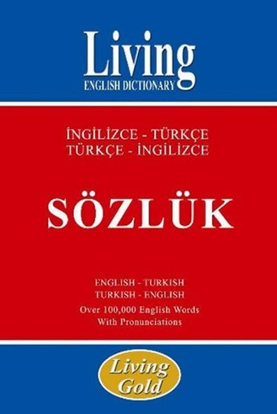 Living Gold İngilizce Türkçe Türkçe İngilizce Sözlük ürün görseli 1