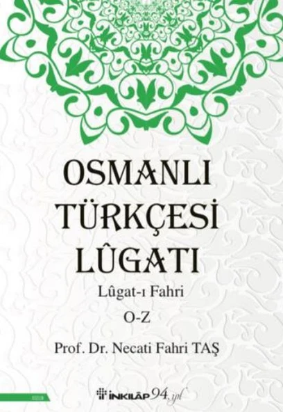 Osmanlı Türkçesi Lügatı Lügatı Fahri O Z ürün görseli 1