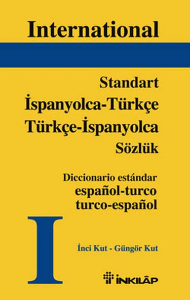 Standart İspanyolca Türkçe Türkçe İspanyolca Sözlük ürün görseli 1