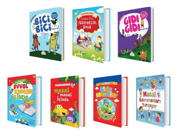 Ema Karakter Geliştiren Masallar Seti Ciltli (7 Kitap) ürün görseli 1