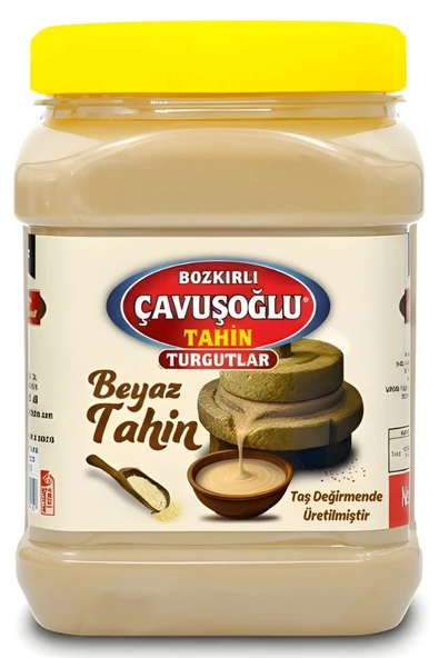Bozkırlı Çavuşoğlu Az (Tek) Kavrulmuş Beyaz Tahin 930g ürün görseli 1
