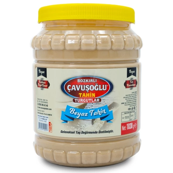 Bozkırlı Çavuşoğlu Beyaz Tahin 1850g ürün görseli 1