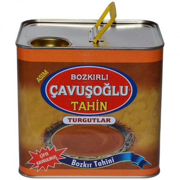 Bozkırlı Çavuşoğlu Odun Ateşinde Kepekli Bozkır Tahini Teneke 1750g ürün görseli 1