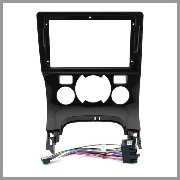 PEUGEOT 3008-5008 2009-2015 ( 5008 / 2010-2016 ) UYUMLU 9 INC MULTİMEDYA ÇERÇEVESİ-SOKET