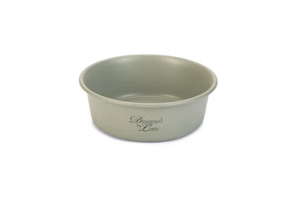 Beeztees DBL Köpek Mama Su Kabı, Mat Gri Paslanmaz Çelik, 16cm, 940ml ürün görseli 1
