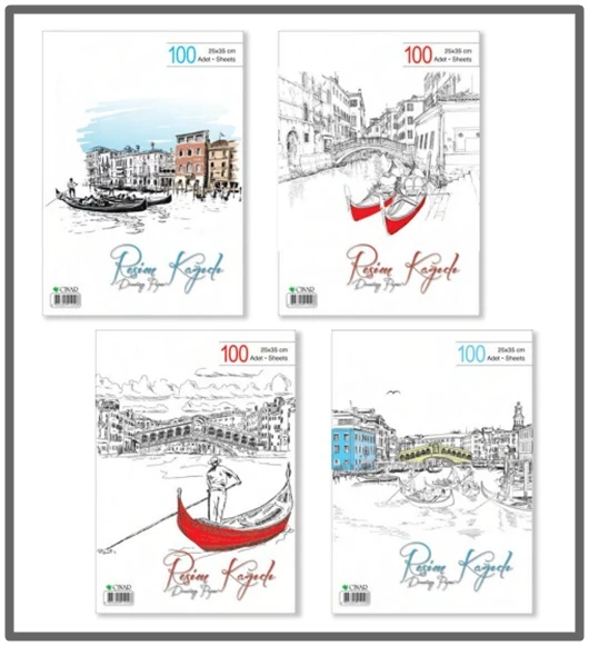 Çınar Resim Kağıdı 25X35 20Li - 2 paket ürün görseli 1