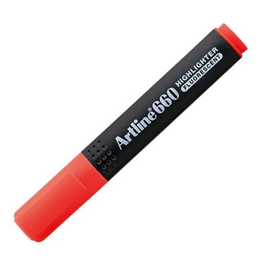 Artline Fosforlu Kalem 1,0Mm Kırmızı - 3 adet ürün görseli 1