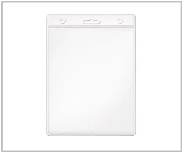 Sarff Kart Kabı Şeffaf 10X14,5 Dikey - 10 adet ürün görseli 1