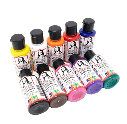 Südor Akrilik Boya 40 ml Siyah  - 4 adet ürün görseli 1