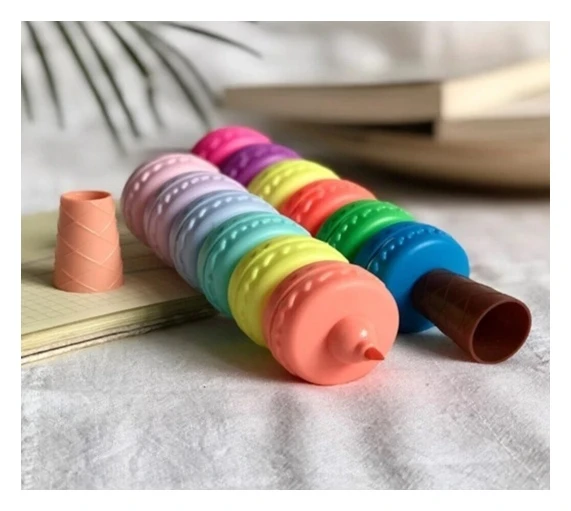 Highlighters Makaron Fosforlu Kalem 6Lı Canlı Renkler ürün görseli 1