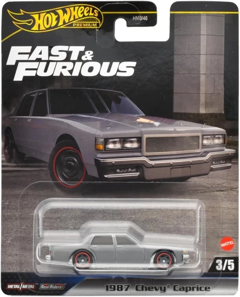 Hot Wheels Fast and Furious - 1987 Chevy Caprice-HRT98 ürün görseli 1