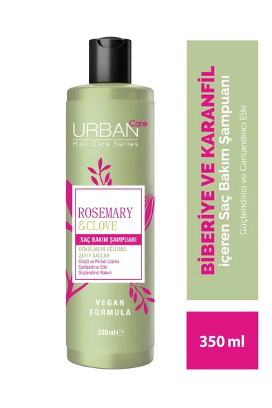 Urban Care Şampuan Biberiye ve Karanfil 350 Ml Canlandırıcı ve Güçlendirici ürün görseli 1