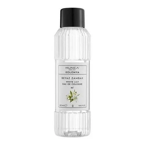 Hunca Kolonya Beyaz Zambak 400 Ml 80 Derece Pet Şişe ürün görseli 1