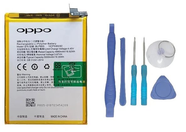 Oppo A54 - 4G - BLP805 Batarya Pil Sıfır Orijinal + TAMİR SETİ ürün görseli 1