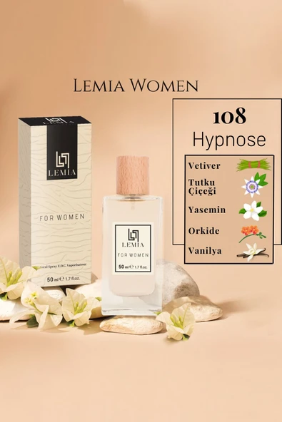 Lemia 108 Hipnose Kadın Edc 50ml ürün görseli 1
