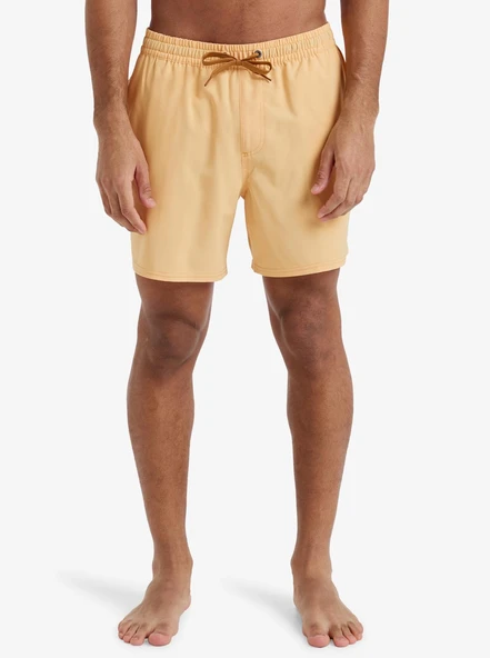 Quiksilver EQYJV04118-NGR0 Surfsilk Solid Volley 16 Erkek Şort Mayo ürün görseli 1