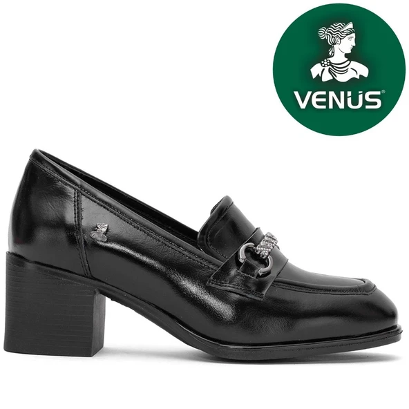 Venüs Ünve Hakiki Deri Comfort Ortopedik Kadın Topuklu Ayakkabı ürün görseli 1
