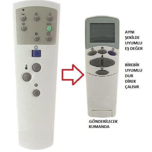 BEKO Klima Kumandası - Eşdeğer ürün görseli 1