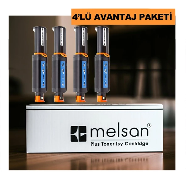 Melsan Hp Uyumlu Neverstop Laser 1000a Toner Muadil 4LÜ Paket ürün görseli 1