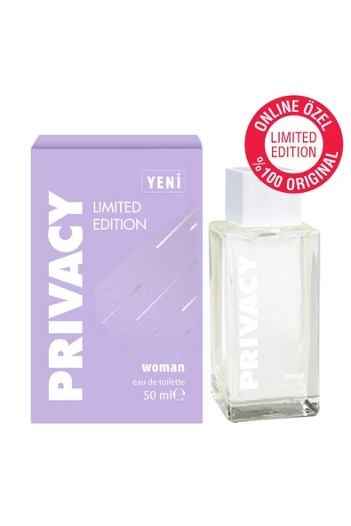 Privacy Woman Limited Edition EDT 50 ml Kadın Parfüm ürün görseli 1