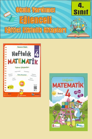 Üçgen 4.Sınıf Haftalık Matematik + Doğada Matematik ürün görseli 1